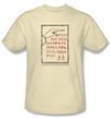 Hobbit Kids Shirt Movie Unexpected Journey Loyalty Back Door Cream Tee