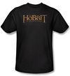 Hobbit Kids Shirt Movie Unexpected Journey Loyalty Logo Black Tee