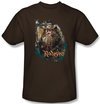 Hobbit Kids Shirt Movie Unexpected Journey Loyalty Radagast Brown Tee