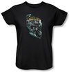 Hobbit Ladies Shirt Movie Unexpected Journey Loyalty Dwarves Black Tee