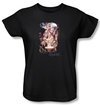 Hobbit Ladies Shirt Movie Unexpected Journey Loyalty Rivendell Black