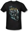 Hobbit Shirt Movie Unexpected Journey Loyalty Dwarves Black Slim Fit