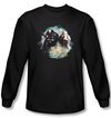 Hobbit Shirt Movie Unexpected Journey We&#039;re Fighters Black Long Sleeve