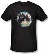 Hobbit Shirt Movie Unexpected Journey We&#039;re Fighters Black Slim Fit