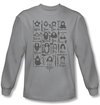 Hobbit Shirt Unexpected Journey Loyalty Company Silver Long Sleeve Tee