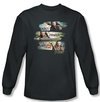 Hobbit Shirt Unexpected Journey Loyalty Honour Charcoal Long Sleeve