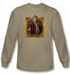 Hobbit Shirt Unexpected Journey Loyalty Mr Baggins Sand Long Sleeve