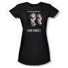 Hot Fuzz Shirt Juniors Big Cops Black Tee T-Shirt