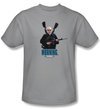 Hot Fuzz T-shirt Movie Morning Adult Silver Tee Shirt