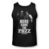 Hot Fuzz Tank Top Here Come The Fuzz Black Tanktop