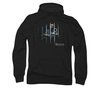 House Hoodie Behind Bars Black Sweatshirt Hoody