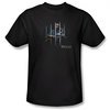 House Shirt Behind Bars Black T-Shirt