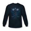 House Shirt Humanity Is Overated Long Sleeve Navy Tee T-Shirt