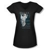 House Shirt Juniors V Neck Sayings Black T-Shirt