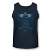 House Shirt Tank Top Humanity Is Overated Navy Tanktop