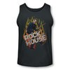 House Shirt Tank Top Rock The House Charcoal Tanktop