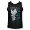 House Shirt Tank Top Sayings Black Tanktop