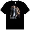 House T-shirt TV Show House Crew Adult Black Tee