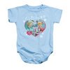 I Love Lucy Baby Romper The Best Present Light Blue Infant Babies Creeper