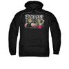 I Love Lucy Hoodie Sweatshirt Divas Black Adult Hoody Sweat Shirt