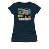 I Love Lucy Shirt Ai Yi Yi Yi Yi Juniors Navy Blue Tee T-Shirt