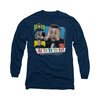 I Love Lucy Shirt Ai Yi Yi Yi Yi Long Sleeve Navy Blue Tee T-Shirt