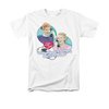 I Love Lucy Shirt Always Connected Adult White Tee T-Shirt