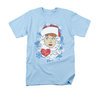 I Love Lucy Shirt Beard Flakes Adult Light Blue Tee T-Shirt