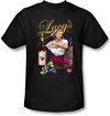 I Love Lucy Shirt - Bitter Grapes Funny Adult Black Tee