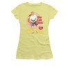 I Love Lucy Shirt Cute Chick Juniors Banana Tee T-Shirt