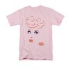 I Love Lucy Shirt Eyelashes Adult Pink Tee T-Shirt