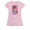 I Love Lucy Shirt For President Juniors Pink Tee T-Shirt