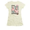 I Love Lucy Shirt Friends And Chocolate Juniors Cream Tee T-Shirt