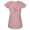 I Love Lucy Shirt Fun Girl Juniors Pink Tee T-Shirt