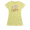 I Love Lucy Shirt I Heart Lucy Juniors Banana Tee T-Shirt