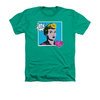 I Love Lucy Shirt I Love Worhol Lol Adult Heather Kelly Green Tee T-Shirt