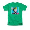 I Love Lucy Shirt I Love Worhol Lol Adult Kelly Green Tee T-Shirt