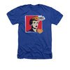 I Love Lucy Shirt I Love Worhol Omg Adult Heather Royal Blue Tee T-Shirt