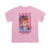 I Love Lucy Shirt Kids For President Pink Youth Tee T-Shirt