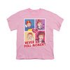 I Love Lucy Shirt Kids Panels Pink Youth Tee T-Shirt