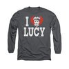 I Love Lucy Shirt Long Sleeve Black Tee T-Shirt