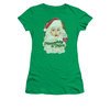 I Love Lucy Shirt Lucy Santa Juniors Kelly Green Tee T-Shirt