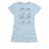 I Love Lucy Shirt Lucy Squared Juniors Light Blue Tee T-Shirt