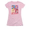 I Love Lucy Shirt Panels Juniors Pink Tee T-Shirt