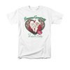 I Love Lucy Shirt Seasons Greetings Adult White Tee T-Shirt