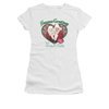 I Love Lucy Shirt Seasons Greetings Juniors White Tee T-Shirt