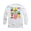 I Love Lucy Shirt So Many Faces Long Sleeve White Tee T-Shirt