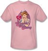 I Love Lucy Shirt - Sweet and Sassy Adult Pink Tee