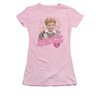 I Love Lucy Shirt Tastes Like Candy Juniors Pink Tee T-Shirt