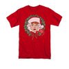 I Love Lucy Shirt Wreath Adult Red Tee T-Shirt